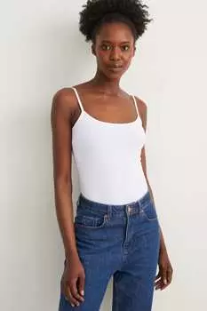 Мультиупаковка из 2 базовых топов C&A, белый