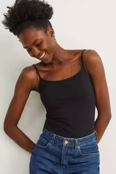 Мультиупаковка из 2 базовых топов C&A, черный