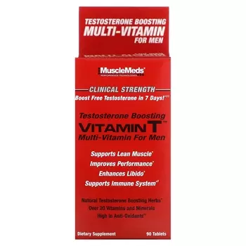 Мультивитамин для повышения тестостерона MuscleMeds, 90 таблеток