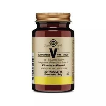 Мультивитаминная добавка Solgar VM-2000, 30 таблеток