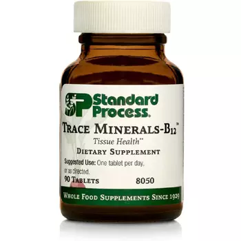 Мультивитаминный комплекс Standard Process Trace Minerals-B12, 90 шт.