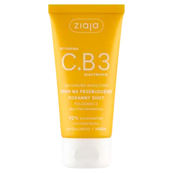 Мультивитаминный крем для лица для пробуждения утром, 50 мл Ziaja Witamina c.b3