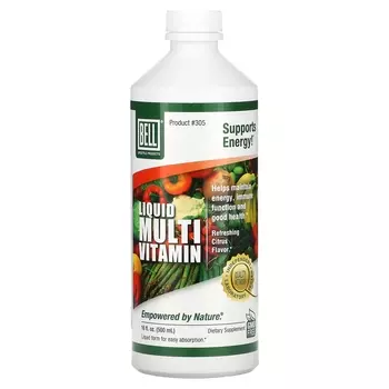 Мультивитамины Bell Lifestyle с цитрусовым ароматом, 500 мл