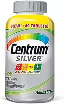 Мультивитамины Centrum для людей старше 50 лет, 325 таблеток