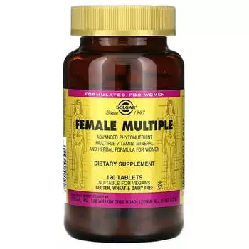 Мультивитамины для женщин Solgar, 120 таблеток