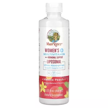 Мультивитамины MaryRuth's для женщин старше 40 лет с гормональной поддержкой, 450 мл