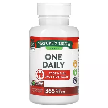 Мультивитамины Nature's Truth, 365 мини-таблеток