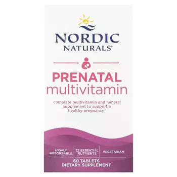 Мультивитамины Nordic Naturals без ГМО, 60 таблеток