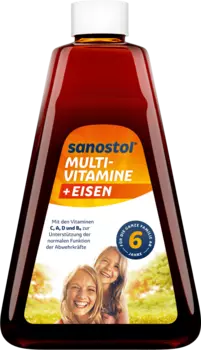 Мультивитамины плюс железо 460мл Sanostol