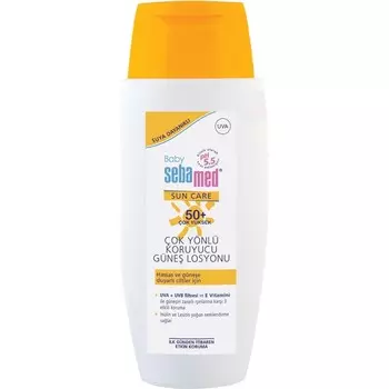 Мультизащитный детский лосьон Sebamed Baby SPF 50+, 150 мл