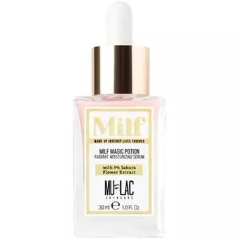 Mulac Cosmetics MILF MAGIC POTION Увлажняющая осветляющая сыворотка для лица с 5% экстрактом цветов сакуры 30мл