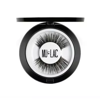 Mulac Косметика Flirty Накладные ресницы Эффект объема и внешнее удлинение Веганские