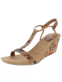 Mulan Женские босоножки на танкетке с ремешками Style & Co., цвет floral cork