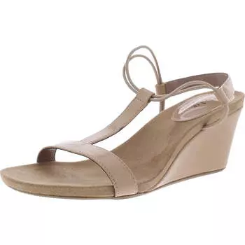 Mulan женские нарядные босоножки на танкетке Style & Co., цвет nude patent