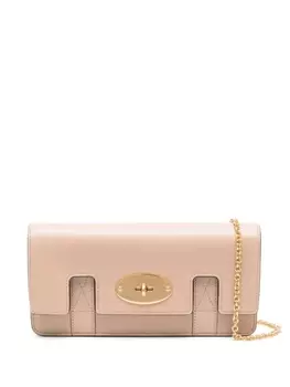 Mulberry клатч East West Bayswater, нейтральный цвет