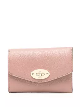 Mulberry кошелек Darley Folded Multi-Card, розовый