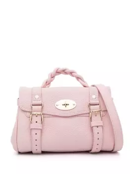 Mulberry мини-сумка на плечо Alexa, розовый