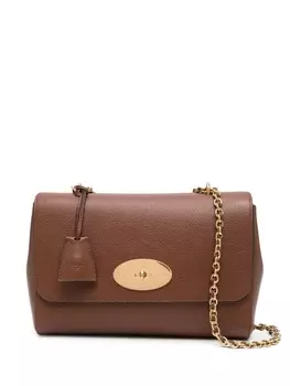 Mulberry сумка на плечо Lily среднего размера, коричневый