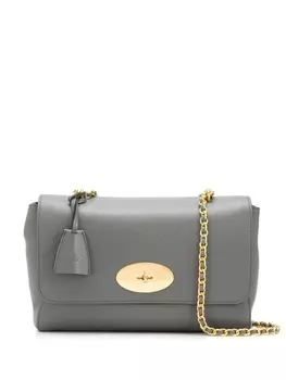 Mulberry сумка на плечо Lily среднего размера, серый
