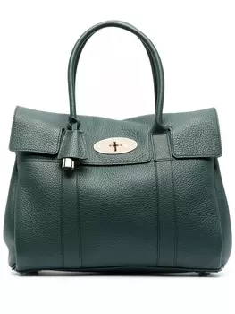 Mulberry сумка-тоут Bayswater, зеленый