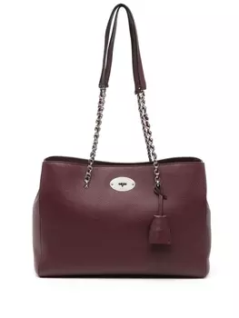 Mulberry сумка-тоут Lily, фиолетовый