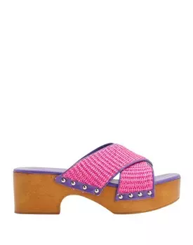 Мюли 8 By Yoox, фуксия