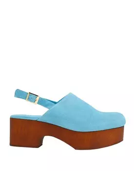 Мюли 8 By Yoox, небесно-голубой