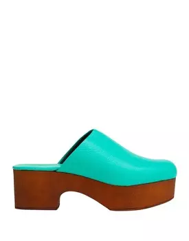 Мюли 8 By Yoox, зеленый