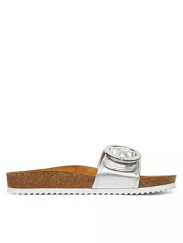 Мюли 9-27401-44 Caprice, серебряный