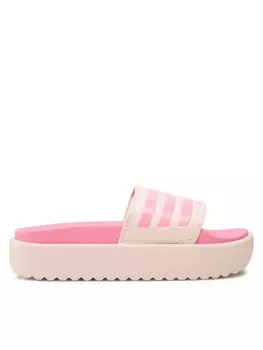 Мюли adidas Adilette Platform HP9409 Pink/Beige, розовый/бежевый