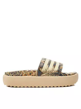 Мюли Adidas, коричневый