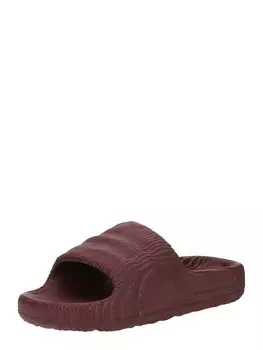 Мюли ADIDAS ORIGINALS ADILETTE 22, бордовый