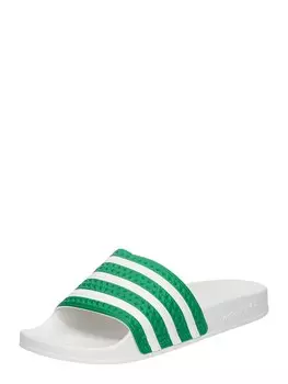 Мюли ADIDAS ORIGINALS Adilette, зеленый