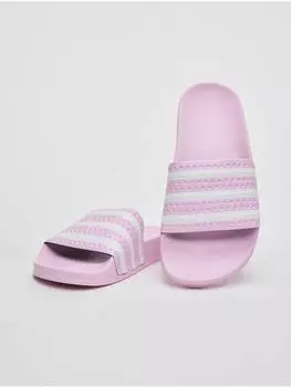 Мюли Adidas originals, цвет orchid fusion/cloud white