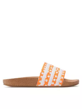 Мюли adidas Wei, оранжевый/белый