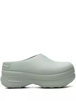Мюли adiFOM Stan Smith Silver Green Adidas, зеленый