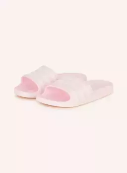 Мюли adilette aqua Adidas, белый