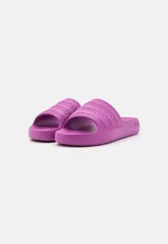Мюли Adilette Ayoon adidas Originals, фиолетовый взрыв/сердце-черный