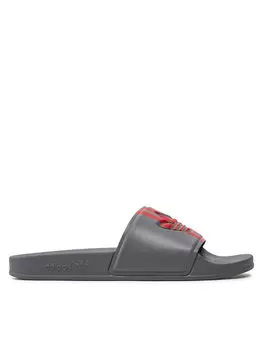 Мюли adilette Slides ID5786 Adidas, серый