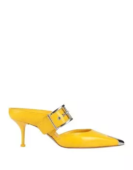 Мюли Alexander Mcqueen, желтый