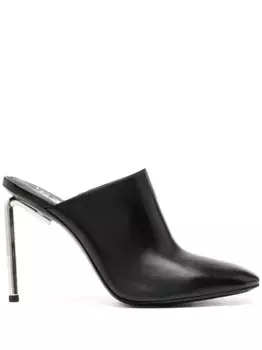 Мюли Allen с квадратным носком OFF-WHITE, черный