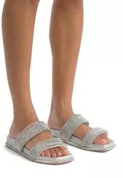 Мюли Alma en Pena, серебряный