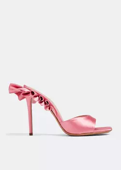 Мюли Andrea Wazen Rouches, розовый