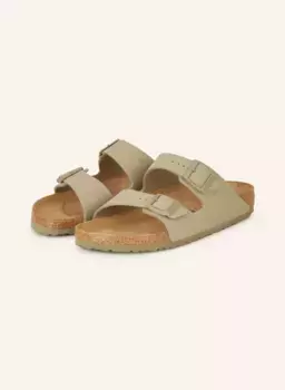 Мюли arizona bf Birkenstock, бежевый