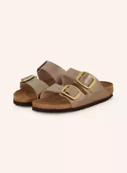 Мюли arizona big buckle Birkenstock, коричневый