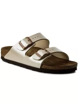 Мюли Arizona Birko-Flor 1009921 Birkenstock, золотой