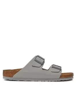 Мюли Arizona Birko-Flor 1027696 Birkenstock, серый