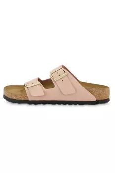 Мюли Arizona из нубука Birkenstock, розовый