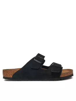 Мюли Arizona zamsz 1027152 Birkenstock, черный