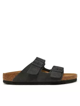 Мюли Arizona zamsz 1028592 Birkenstock, серый